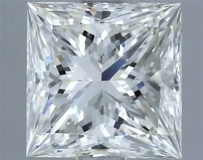 2.50ct I VVS2 Rare Carat Ideal Cut Princess Diamond