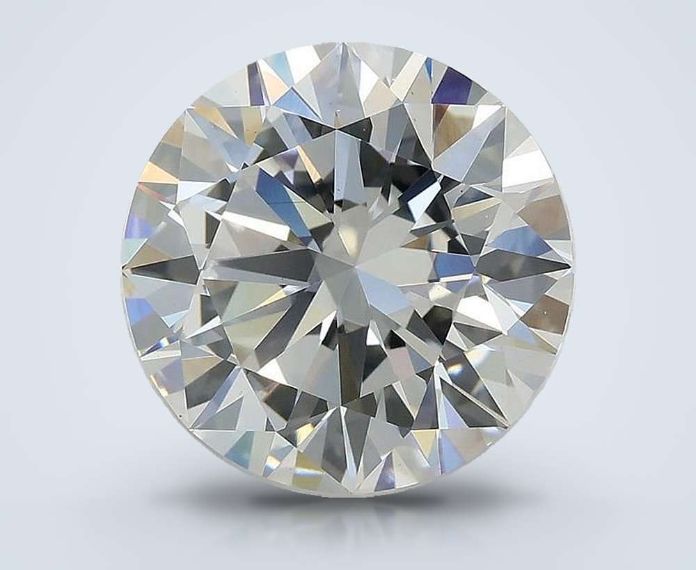 5.03ct E VS1 Rare Carat Ideal Cut Round Lab Grown Diamond