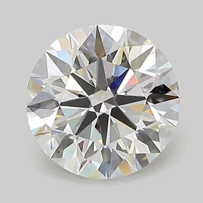 1.27ct D VVS2 Rare Carat Ideal Cut Round Lab Grown Diamond