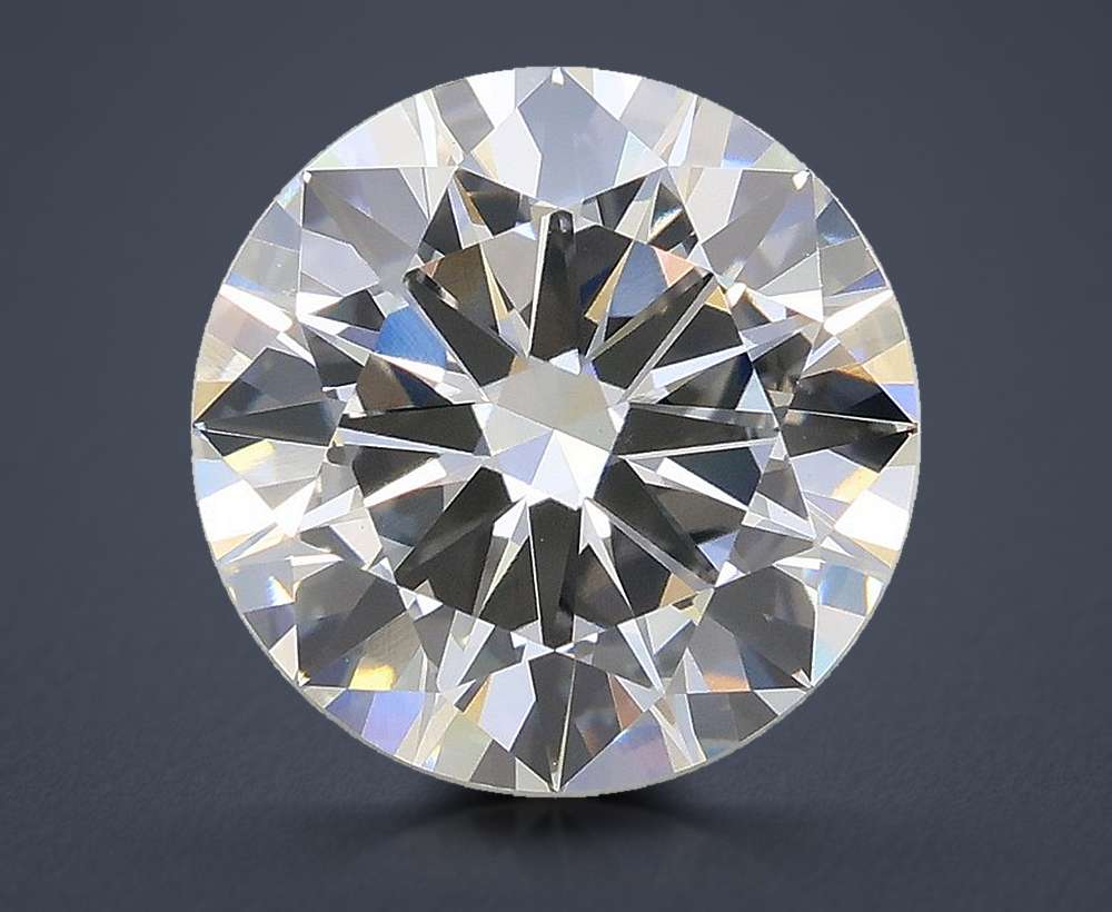3.51ct F VVS2 Excellent Cut Round Lab Grown Diamond