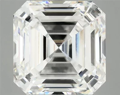 8.17ct F VVS2 Excellent Cut Asscher Lab Grown Diamond