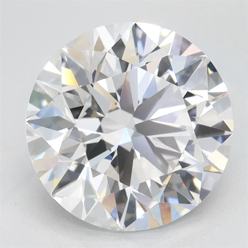 2.69ct D VVS1 Rare Carat Ideal Cut Round Lab Grown Diamond