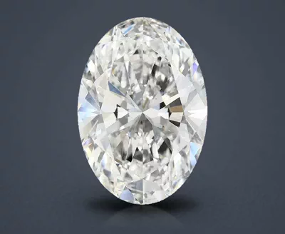 11.09ct E VS1 Rare Carat Ideal Cut Oval Lab Grown Diamond