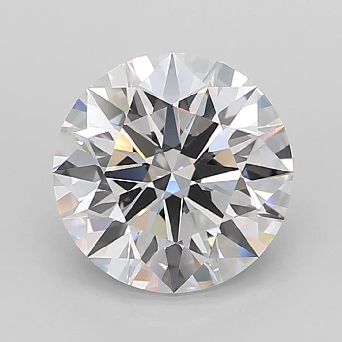 4.06ct D VVS1 Rare Carat Ideal Cut Round Lab Grown Diamond