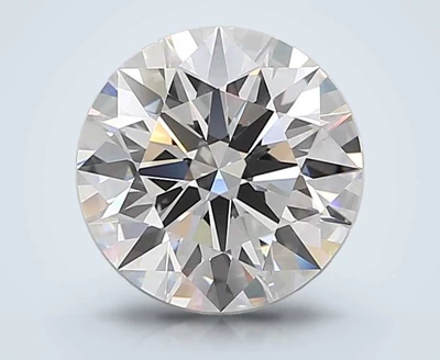 4.06ct D VVS1 Rare Carat Ideal Cut Round Lab Grown Diamond