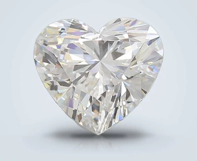 7.07ct E VS1 Rare Carat Ideal Cut Heart Lab Grown Diamond