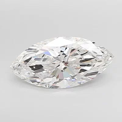 5.07ct F VVS2 Rare Carat Ideal Cut Marquise Lab Grown Diamond