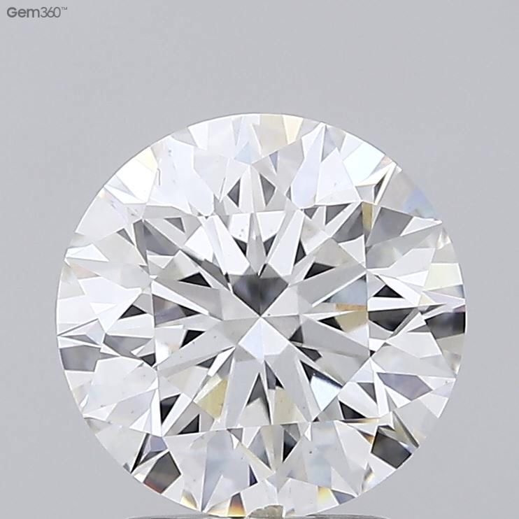 2.53ct E SI1 Excellent Cut Round Lab Grown Diamond