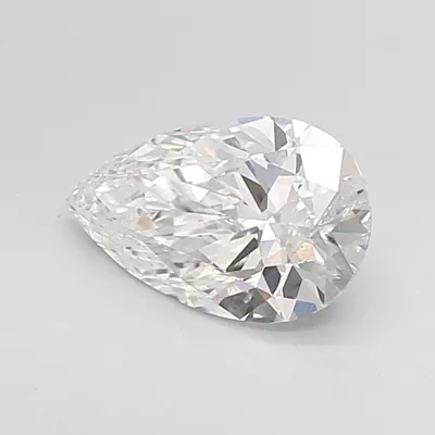 1.57ct D VS1 Rare Carat Ideal Cut Pear Lab Grown Diamond