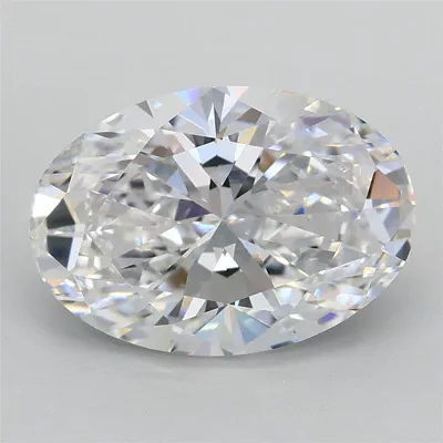 2.56ct D VS1 Rare Carat Ideal Cut Oval Lab Grown Diamond