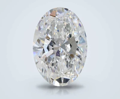 2.56ct D VS1 Rare Carat Ideal Cut Oval Lab Grown Diamond