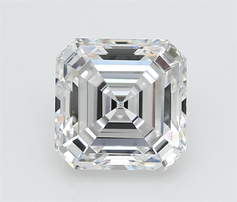 3.07ct D VVS2 Rare Carat Ideal Cut Asscher Lab Grown Diamond