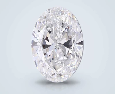 6.01ct F VS1 Rare Carat Ideal Cut Oval Lab Grown Diamond