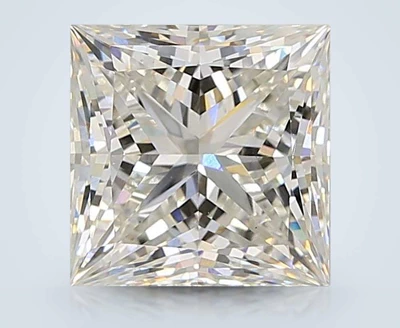 4.05ct G VVS2 Rare Carat Ideal Cut Princess Lab Grown Diamond