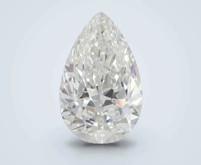 10.07ct F VS1 Rare Carat Ideal Cut Pear Lab Grown Diamond