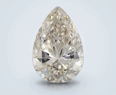 10.01ct K VVS1 Rare Carat Ideal Cut Pear Diamond
