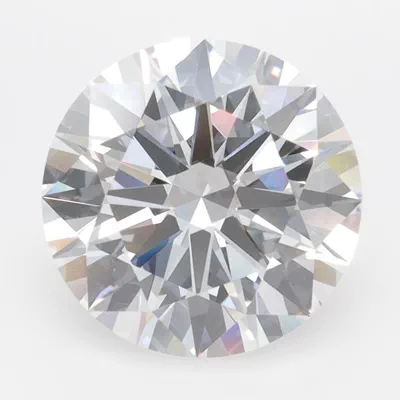 3.27ct D FL Rare Carat Ideal Cut Round Lab Grown Diamond