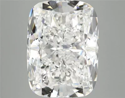 7.39ct E VVS2 Rare Carat Ideal Cut Cushion Lab Grown Diamond