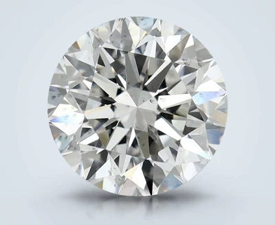2.50ct F SI1 Excellent Cut Round Lab Grown Diamond