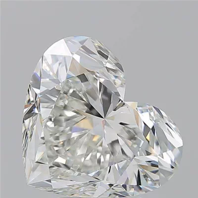 6.08ct I VVS1 Rare Carat Ideal Cut Heart Diamond