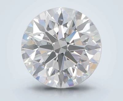 3.41ct D VVS2 Rare Carat Ideal Cut Round Lab Grown Diamond