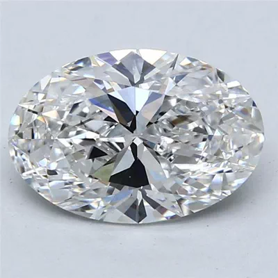2.58ct E VS2 Rare Carat Ideal Cut Oval Lab Grown Diamond