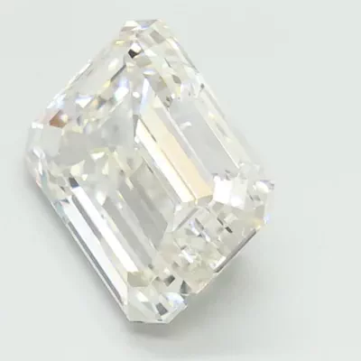 2.89ct F VS1 Excellent Cut Emerald Lab Grown Diamond
