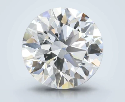 3.45ct D IF Rare Carat Ideal Cut Round Lab Grown Diamond