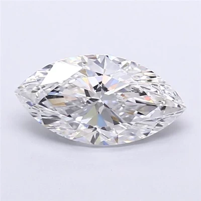 3.01ct F VVS2 Rare Carat Ideal Cut Marquise Lab Grown Diamond