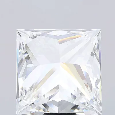 21.09ct E VS1 Very Good Cut Princess Lab Grown Diamond