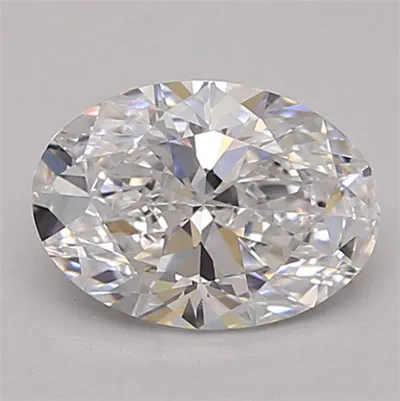 0.99ct D IF Rare Carat Ideal Cut Oval Lab Grown Diamond