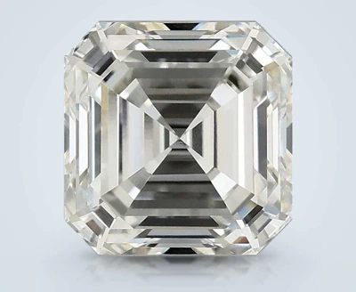 3.03ct H VVS2 Rare Carat Ideal Cut Asscher Lab Grown Diamond