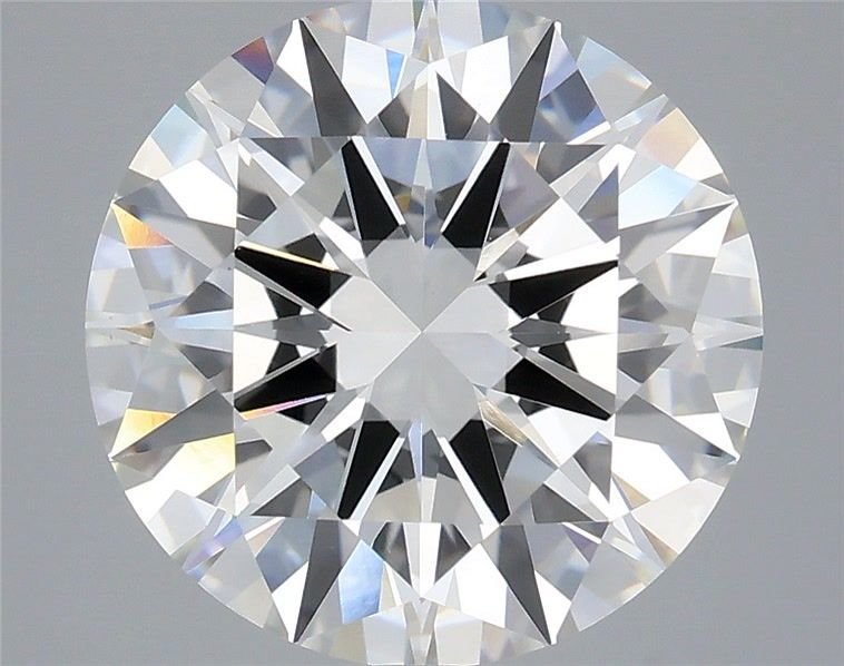 5.53ct H VVS2 Excellent Cut Round Lab Grown Diamond