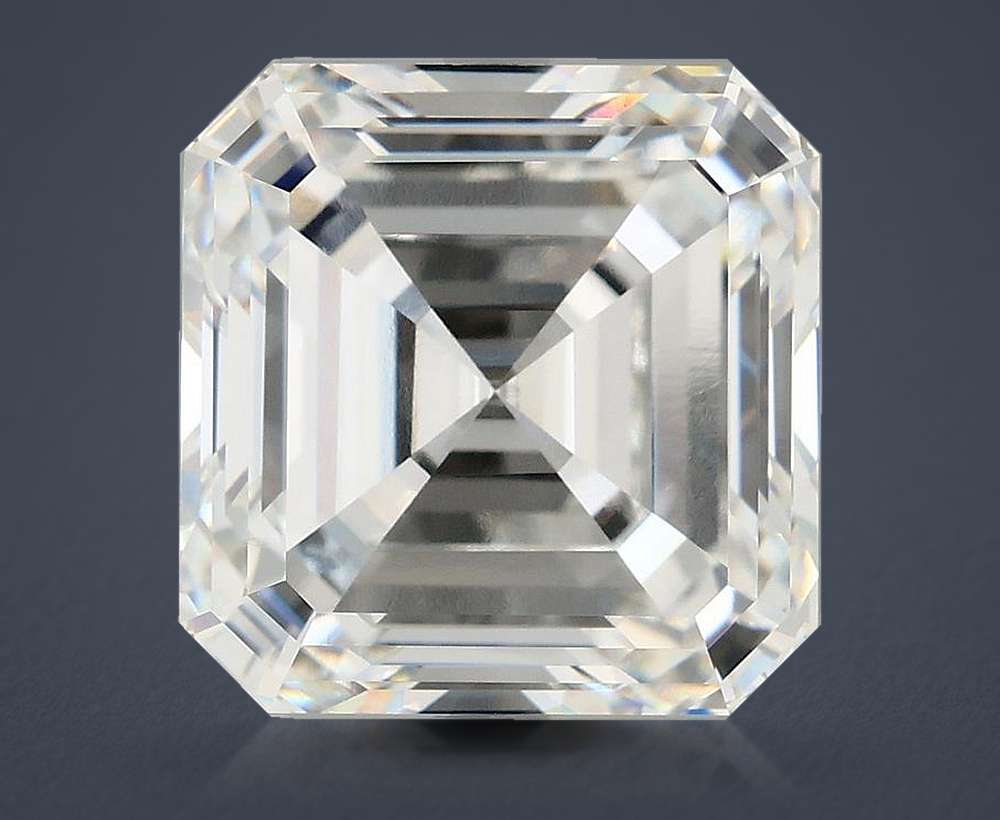 8.05ct E VVS2 Very Good Cut Asscher Lab Grown Diamond