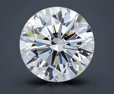 2.07ct K SI1 Rare Carat Ideal Cut Round Diamond