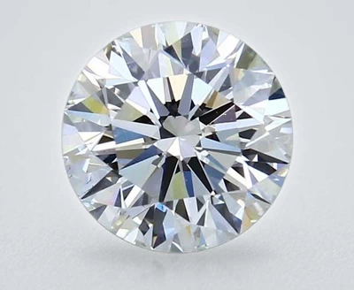 2.07ct K SI1 Rare Carat Ideal Cut Round Diamond