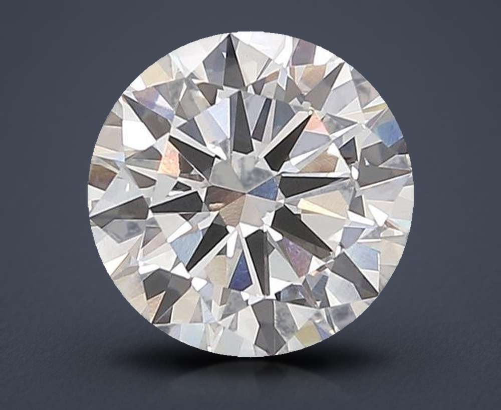 2.91ct D VS1 Excellent Cut Round Lab Grown Diamond