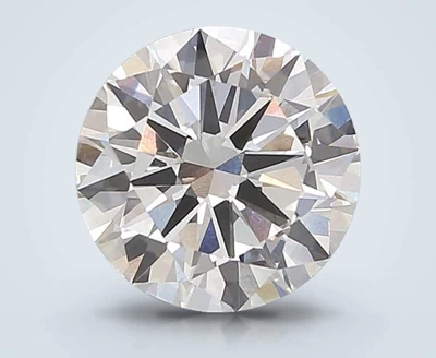 2.91ct D VS1 Excellent Cut Round Lab Grown Diamond