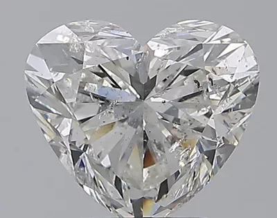 2.51ct H SI2 Rare Carat Ideal Cut Heart Diamond