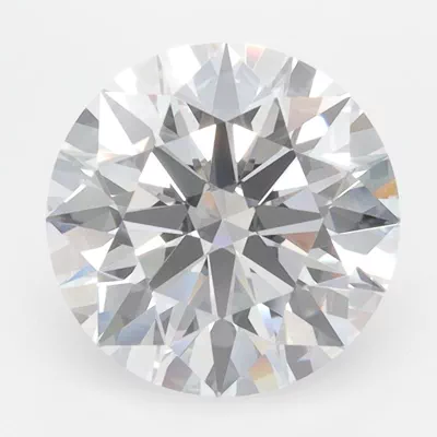 2.03ct D FL Rare Carat Ideal Cut Round Lab Grown Diamond