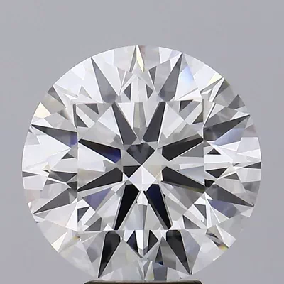 6.39ct I VVS2 Rare Carat Ideal Cut Round Lab Grown Diamond