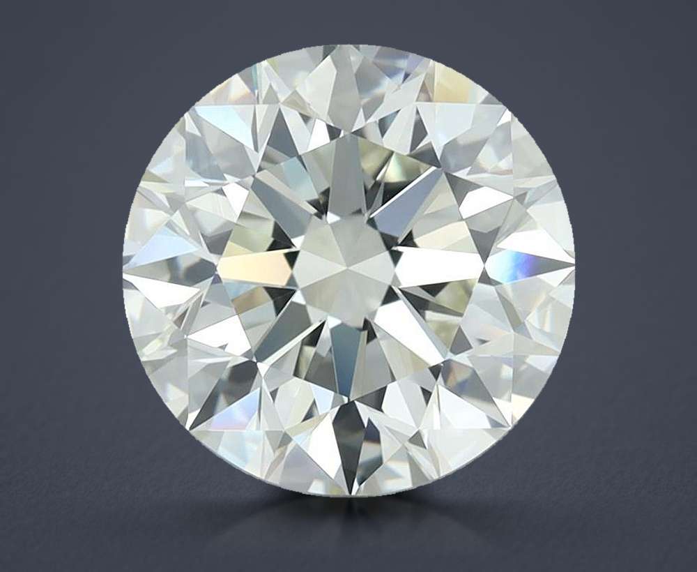 4.04ct I VVS1 Rare Carat Ideal Cut Round Diamond