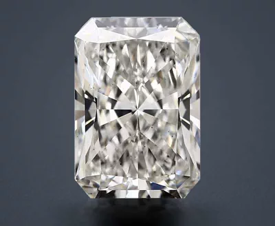8.26ct H SI1 Rare Carat Ideal Cut Radiant Lab Grown Diamond