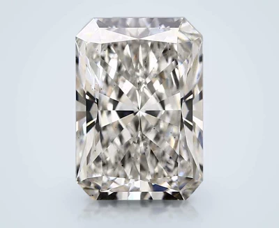 8.26ct H SI1 Rare Carat Ideal Cut Radiant Lab Grown Diamond