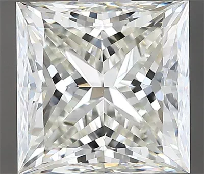 2.10ct H VS1 Rare Carat Ideal Cut Princess Diamond