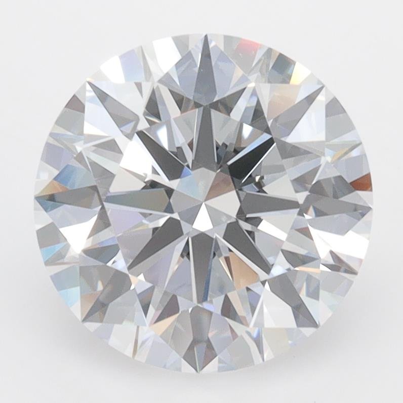 2.92ct D VVS1 Rare Carat Ideal Cut Round Lab Grown Diamond