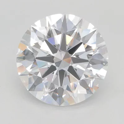 5.39ct D IF Rare Carat Ideal Cut Round Lab Grown Diamond