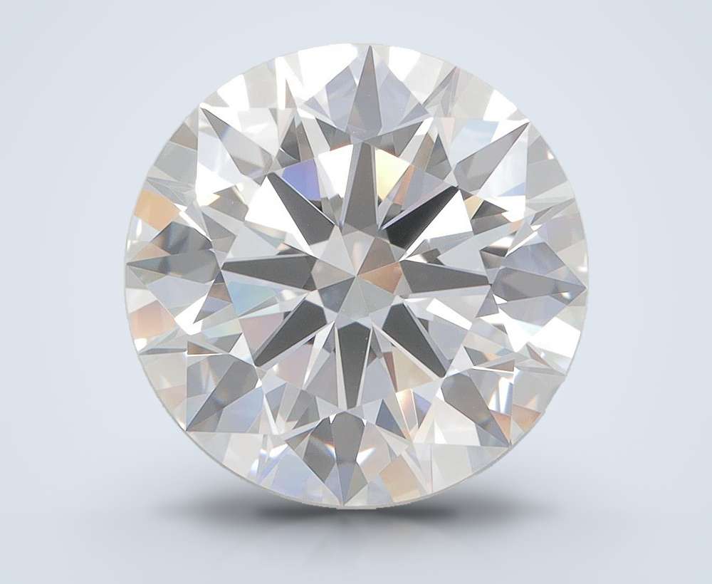 5.39ct D IF Rare Carat Ideal Cut Round Lab Grown Diamond