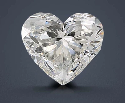 1.66ct I SI2 Rare Carat Ideal Cut Heart Diamond
