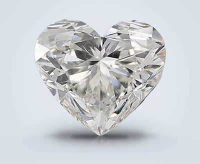 1.66ct I SI2 Rare Carat Ideal Cut Heart Diamond